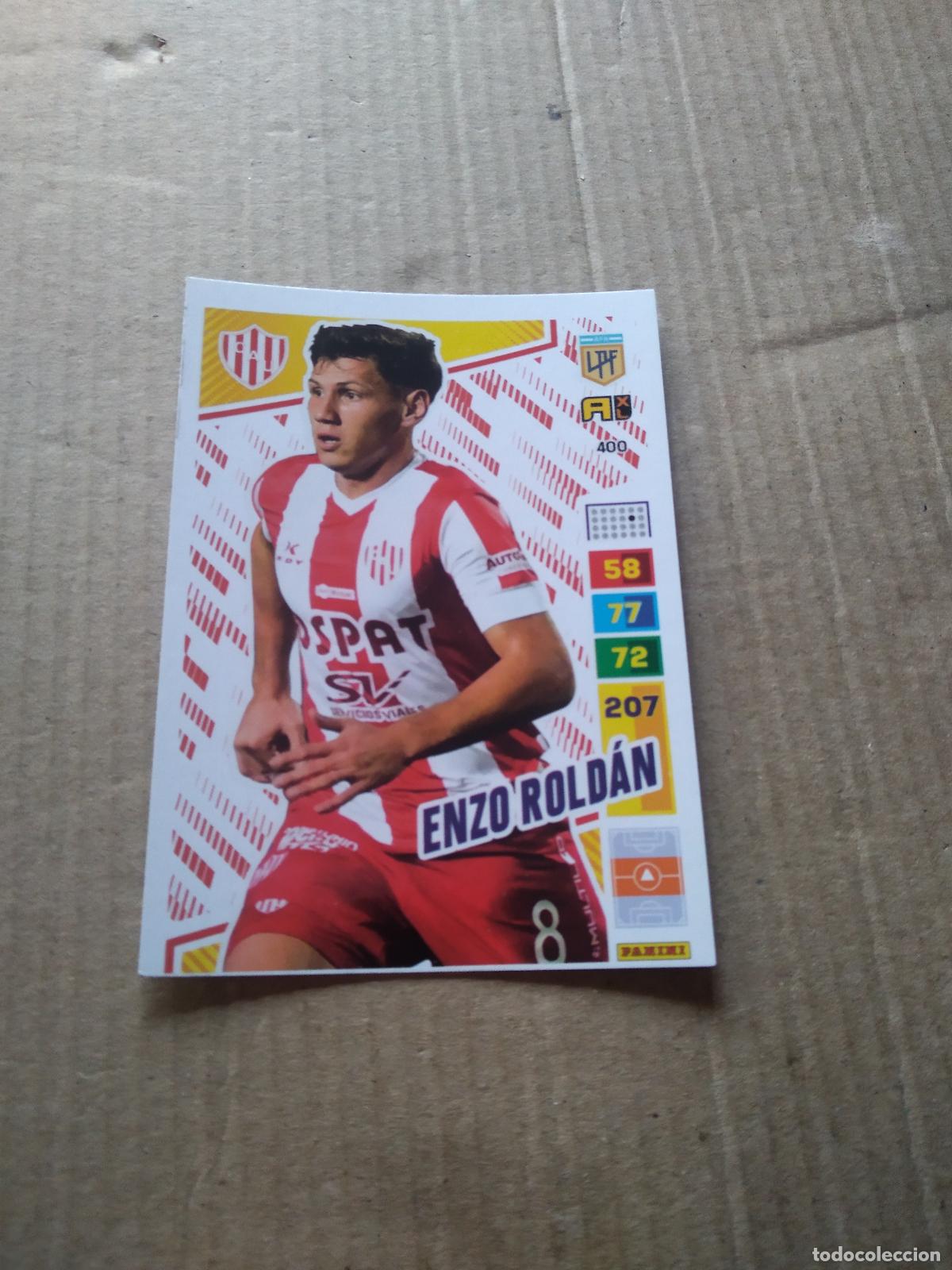 Cromos de F&uacute;tbol: 400 ENZO ROLDAN UNION CROMO FUTBOL PANINI ARGENTINO 2023 LIGA ARGENTINA ADRENALYN
