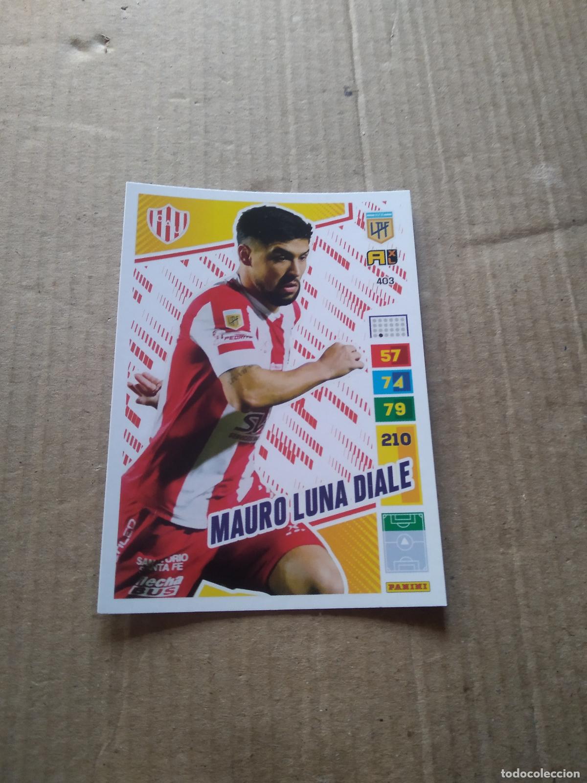 Cromos de F&uacute;tbol: 403 MAURO LUNA DIALE UNION CROMO FUTBOL PANINI ARGENTINO 2023 LIGA ARGENTINA ADRENALYN