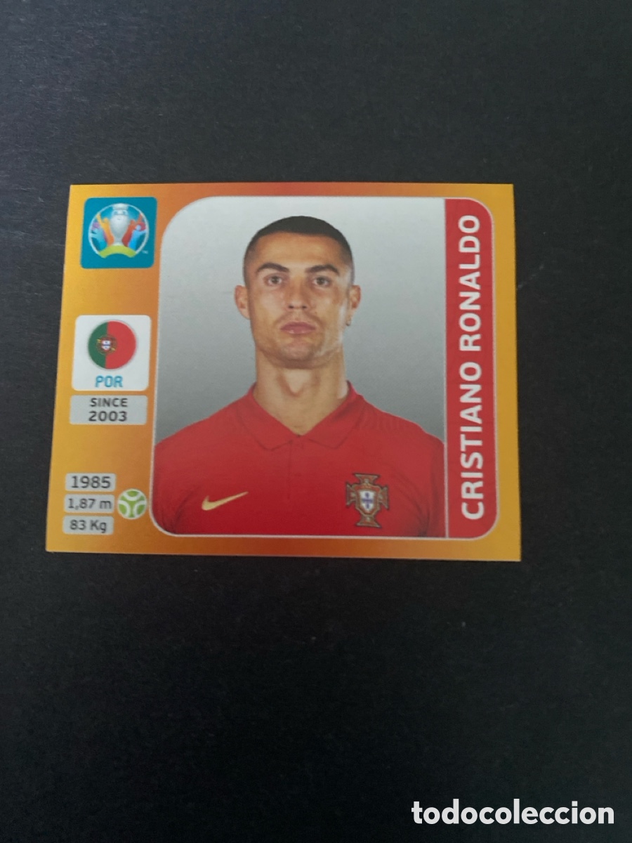 Figurine di Calcio: Cromo Euro 2020 Portugal Ronaldo N* 676