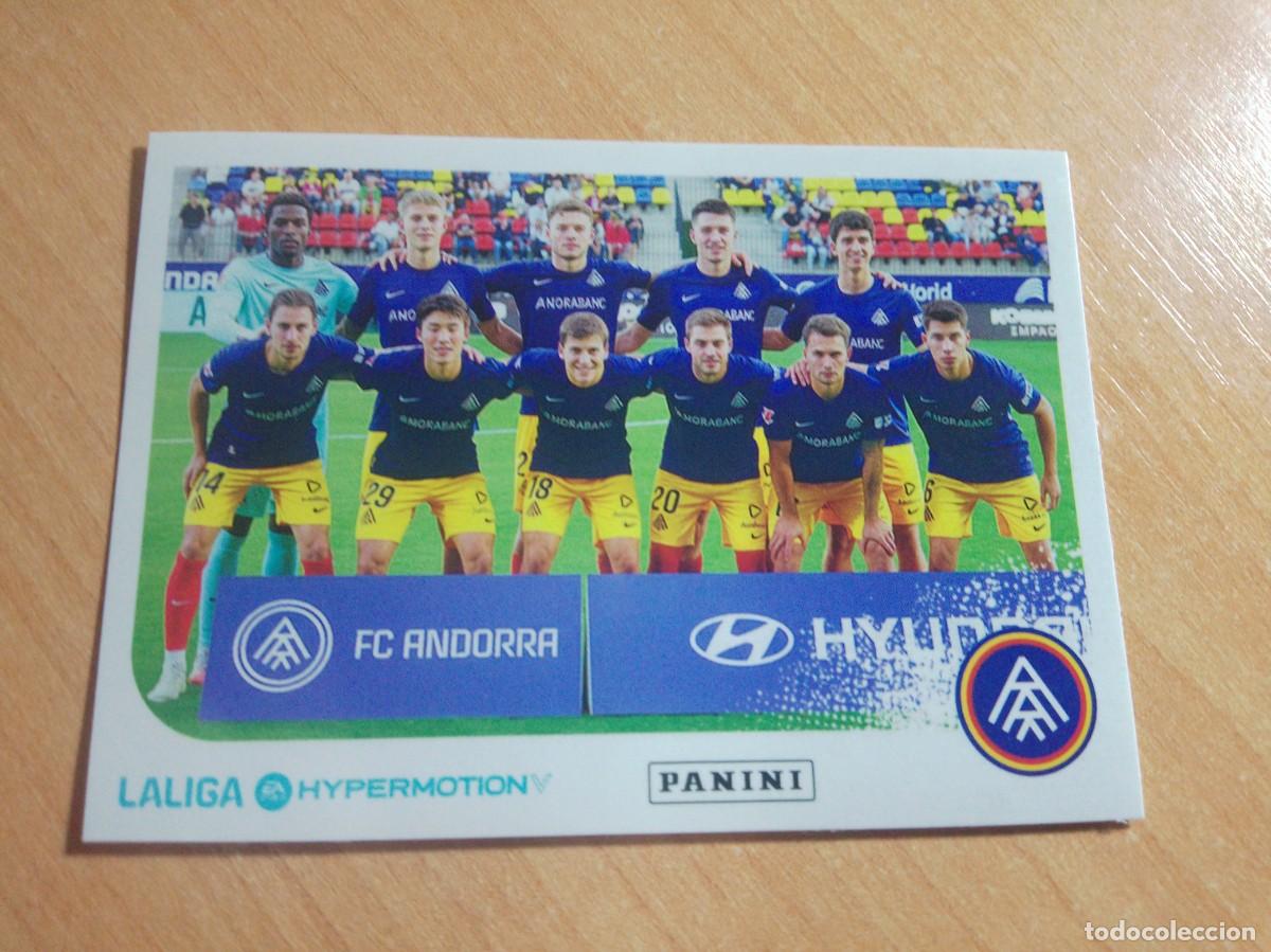 Cromos de f&uacute;tbol: 41 PLANTILLA DEL ANDORRA 2&ordf; DIVISION HYPERMOTION 25 26 PANINI 2025 2026 NUEVO