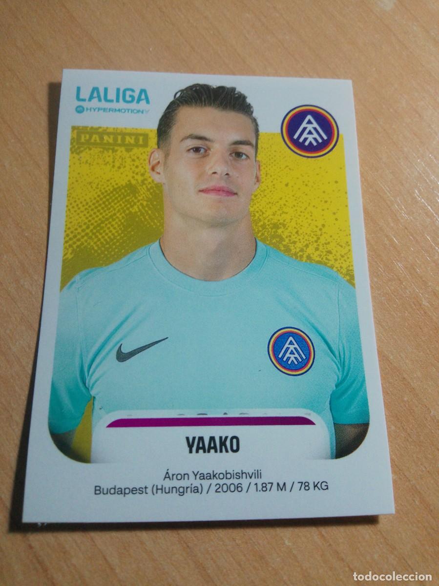 Cromos de F&uacute;tbol: 42 YAAKO DEL ANDORRA 2&ordf; DIVISION HYPERMOTION 25 26 PANINI 2025 2026 NUEVO