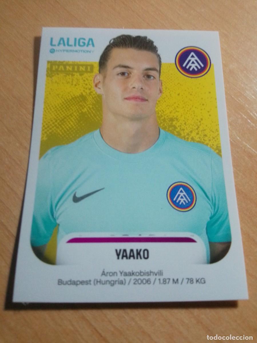 Cromos de F&uacute;tbol: 42 YAAKO DEL ANDORRA 2&ordf; DIVISION HYPERMOTION 25 26 PANINI 2025 2026 NUEVO