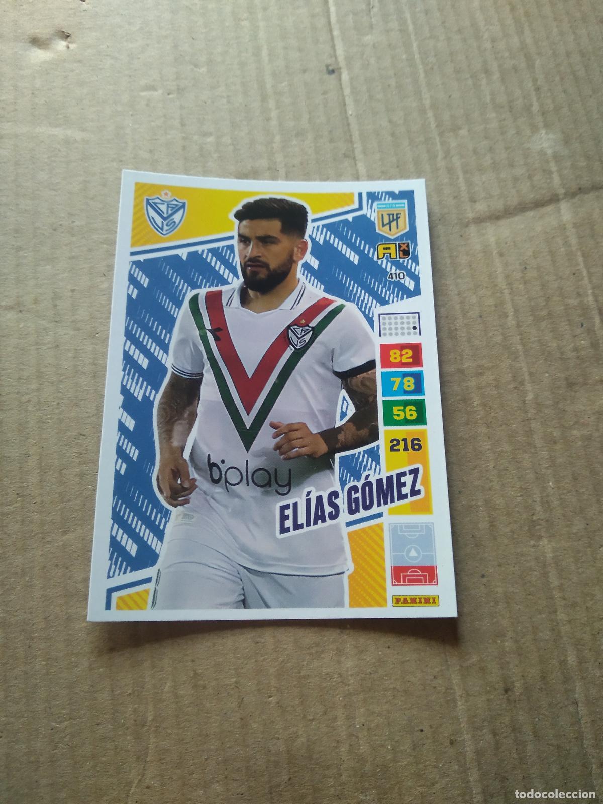 Cromos de F&uacute;tbol: 410 ELIAS GOMEZ VELEZ CROMO FUTBOL PANINI ARGENTINO 2023 LIGA ARGENTINA ADRENALYN