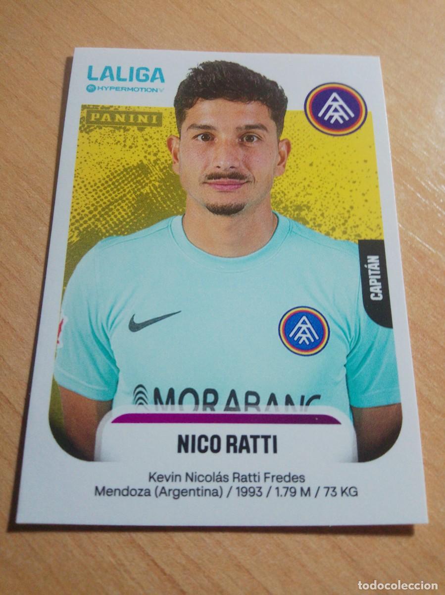 Cromos de F&uacute;tbol: 43 A NICO RATTI DEL ANDORRA 2&ordf; DIVISION HYPERMOTION 25 26 PANINI 2025 2026 NUEVO
