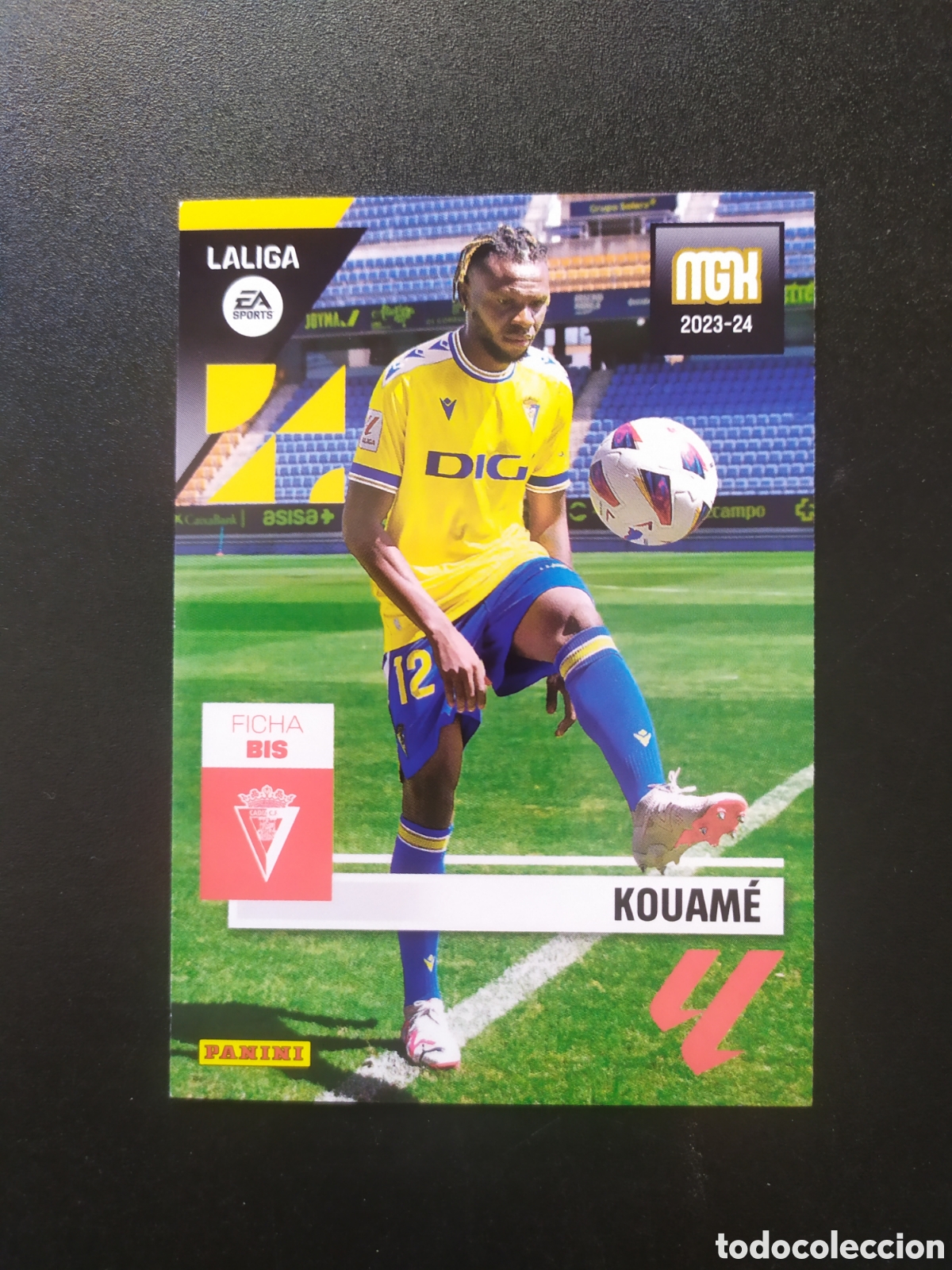 Cromos de F&uacute;tbol: Megacracks 2023 2024 23 24 panini Kouame n&deg; 139 bis C&aacute;diz