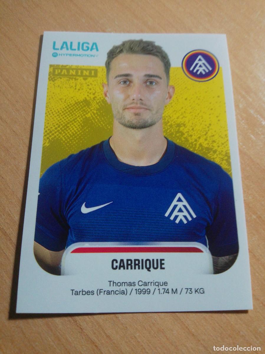 Football Stickers: 45 CARRIQUE DEL ANDORRA 2&ordf; DIVISION HYPERMOTION 25 26 PANINI 2025 2026 NUEVO