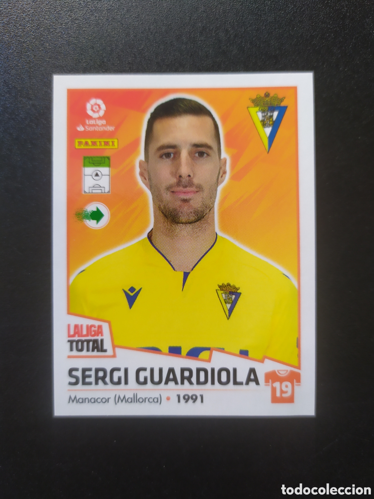 Cartes &agrave; collectionner de Football: LALIGA TOTAL 2022 2023 22 23 panini Guardiola n&deg; 131 C&aacute;diz