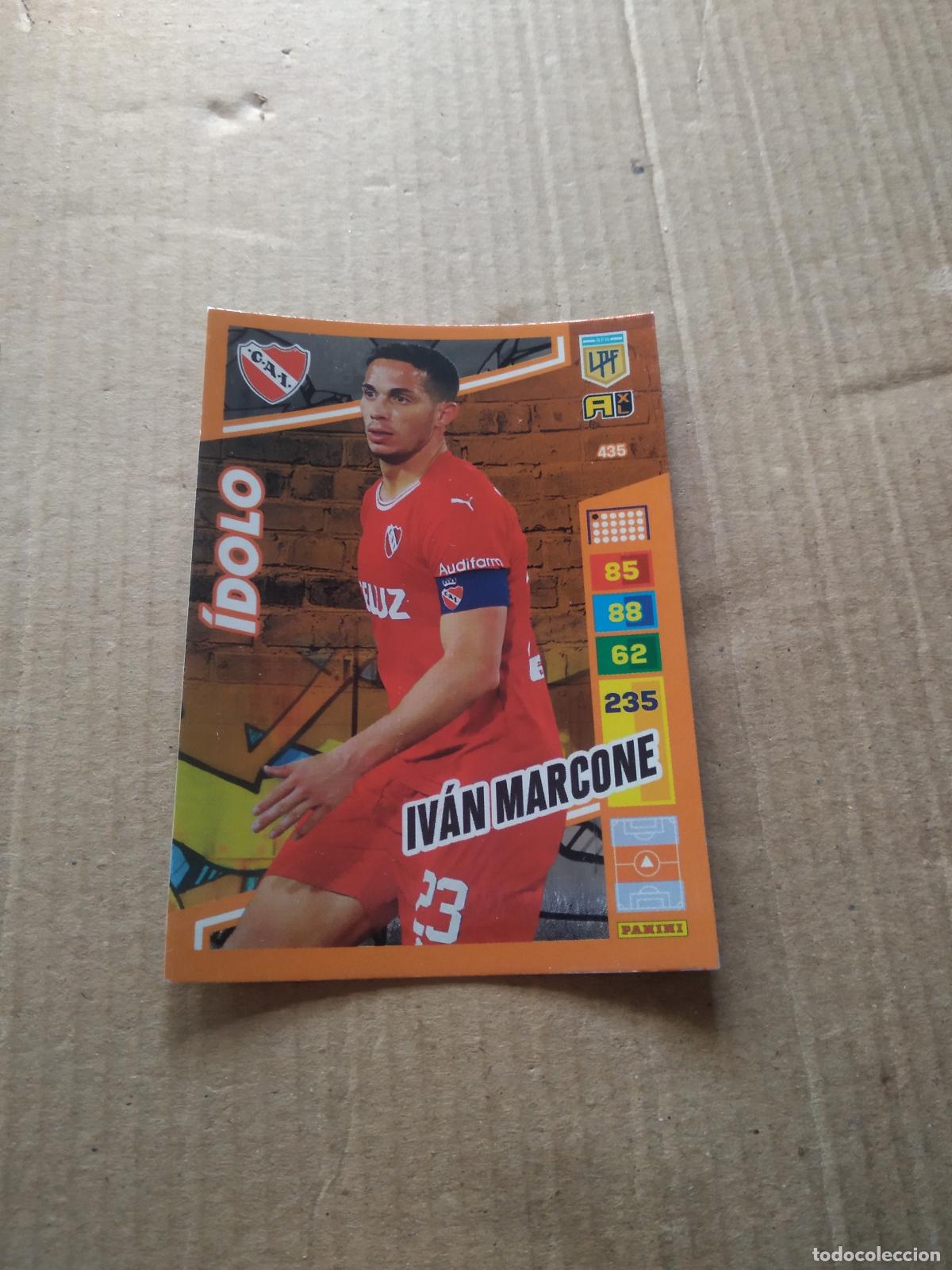 Cromos de F&uacute;tbol: 435 IVAN MARCONE INDEPENDIENTE CROMO FUTBOL PANINI ARGENTINO 2023 LIGA ARGENTINA ADRENALYN