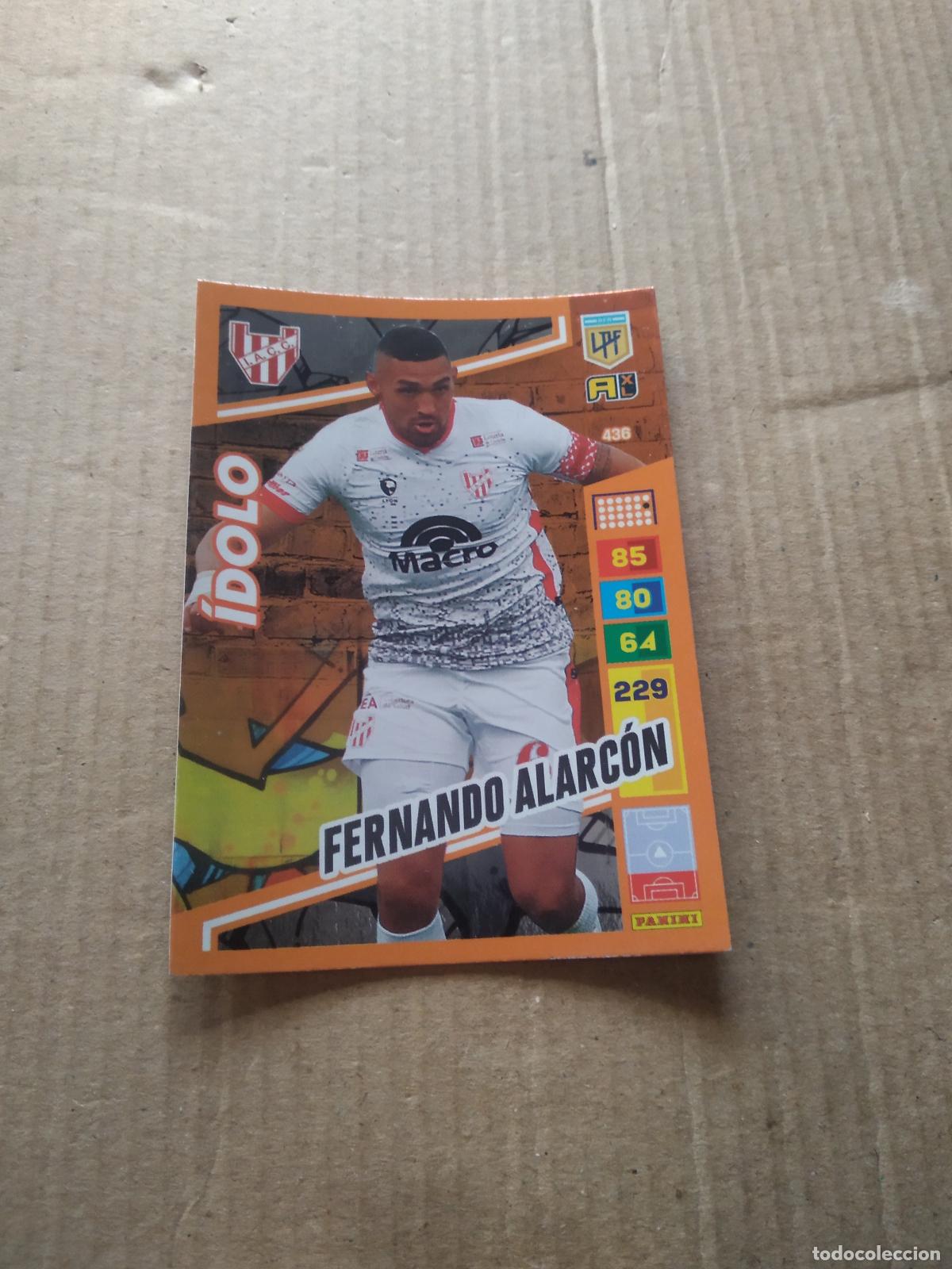 Cromos de F&uacute;tbol: 436 FERNANDO ALARCON INSTITUTO CROMO FUTBOL PANINI ARGENTINO 2023 LIGA ARGENTINA ADRENALYN