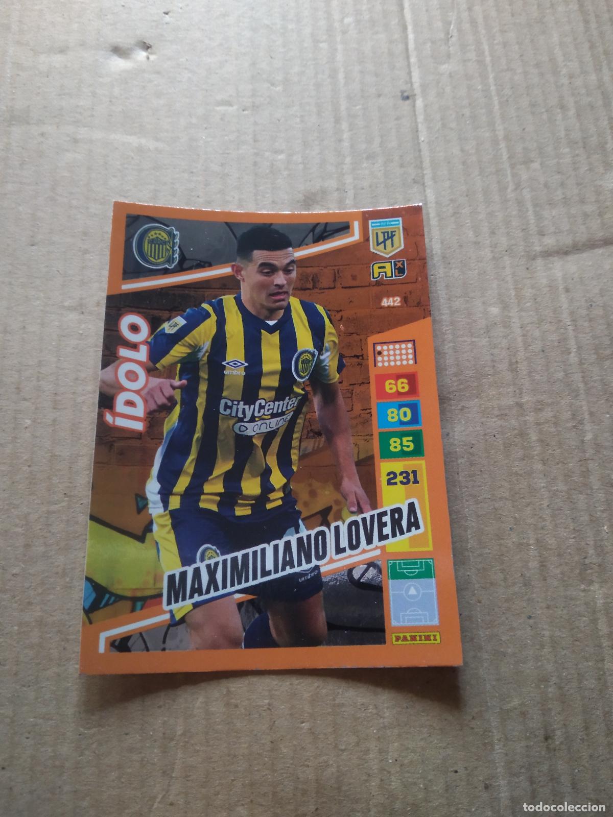 Cromos de F&uacute;tbol: 442 MAXIMILIANO LOVERA ROSARIO CENTRAL CROMO FUTBOL PANINI ARGENTINO 2023 LIGA ARGENTINA ADRENALYN