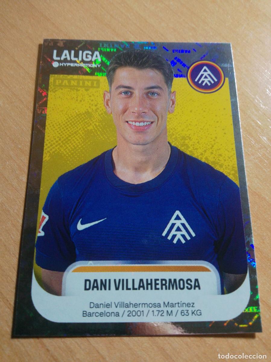 Cromos de F&uacute;tbol: 51 DANI VILLAHERMOSA DEL ANDORRA 2&ordf; DIVISION HYPERMOTION 25 26 PANINI 2025 2026 NUEVO