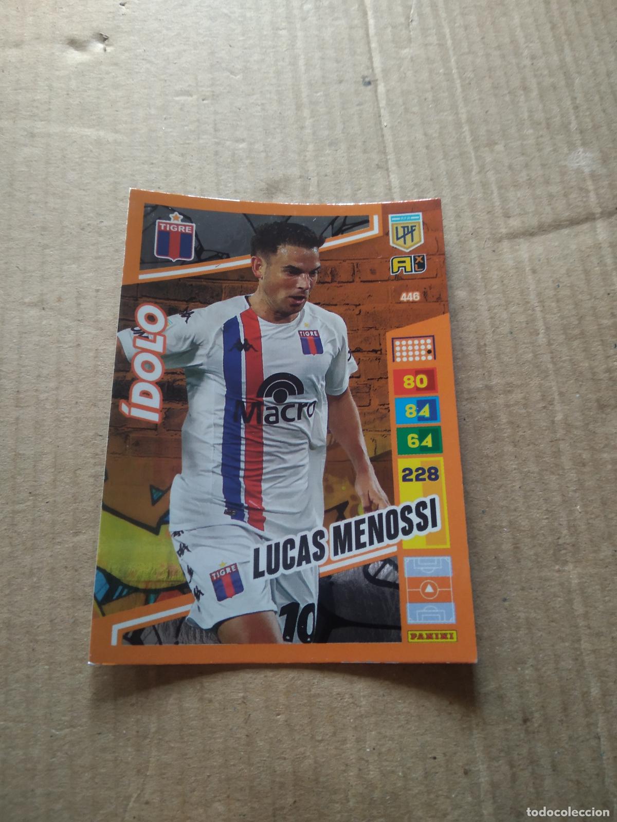 Cromos de F&uacute;tbol: 446 lucas menossi tigre CROMO FUTBOL PANINI ARGENTINO 2023 LIGA ARGENTINA ADRENALYN