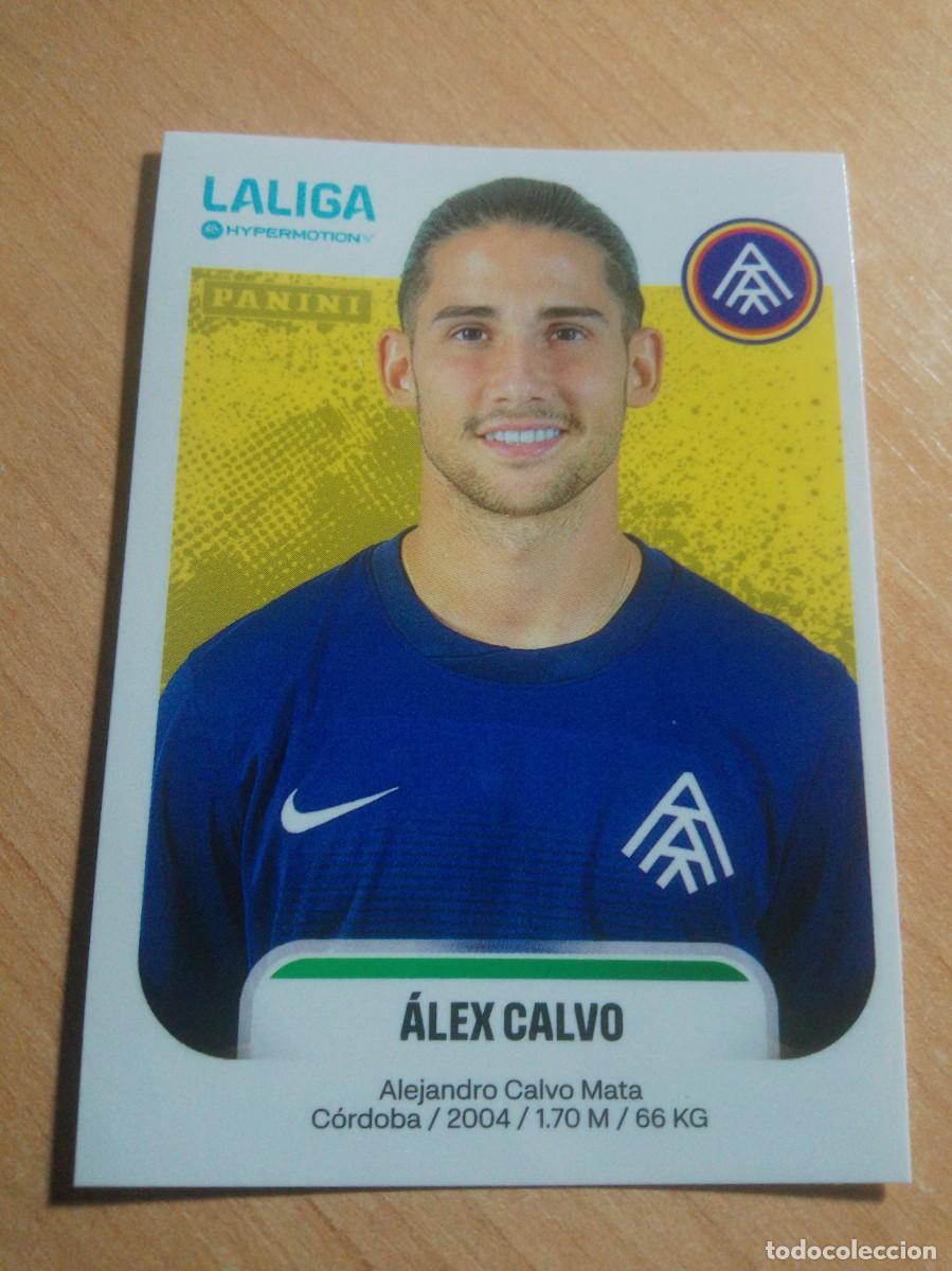 Cromos de F&uacute;tbol: 54 ALEX CALVO DEL ANDORRA 2&ordf; DIVISION HYPERMOTION 25 26 PANINI 2025 2026 NUEVO