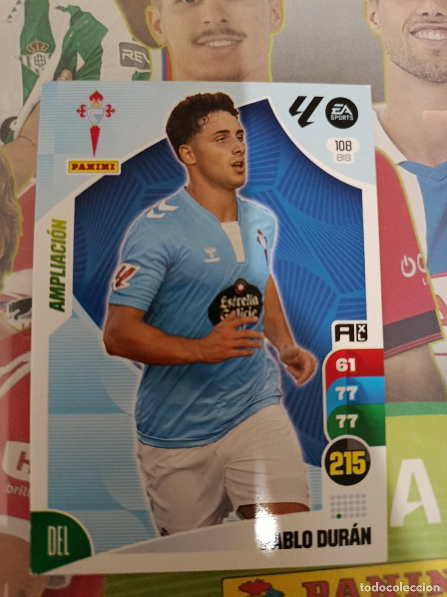 Cromos de F&uacute;tbol: Adrenalyn 24/25. 108 bis- Pablo Dur&aacute;n. Celta.