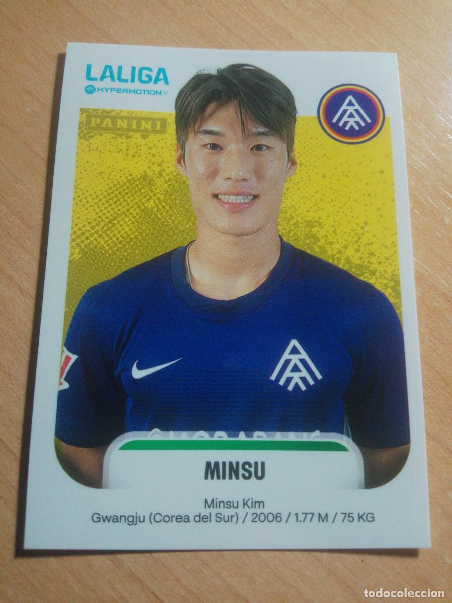 Cromos de F&uacute;tbol: 55 MINSU DEL ANDORRA 2&ordf; DIVISION HYPERMOTION 25 26 PANINI 2025 2026 NUEVO