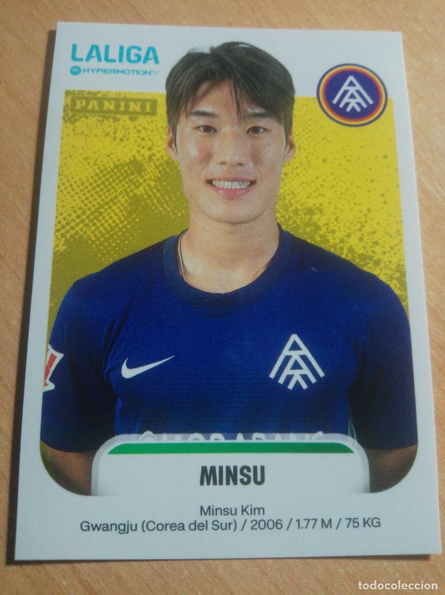 Cromos de F&uacute;tbol: 55 MINSU DEL ANDORRA 2&ordf; DIVISION HYPERMOTION 25 26 PANINI 2025 2026 NUEVO