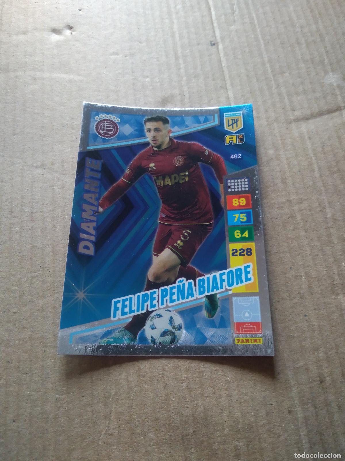 Cromos de F&uacute;tbol: 462 FELIPE PE&Ntilde;A BIAFORE LANUS CROMO FUTBOL PANINI ARGENTINO 2023 LIGA ARGENTINA ADRENALYN