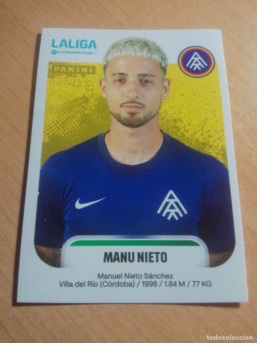 Cromos de F&uacute;tbol: 57 MANU NIETO DEL ANDORRA 2&ordf; DIVISION HYPERMOTION 25 26 PANINI 2025 2026 NUEVO