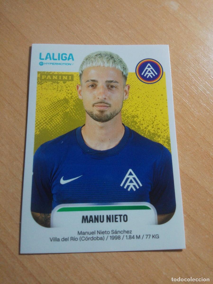 Cromos de F&uacute;tbol: 57 MANU NIETO DEL ANDORRA 2&ordf; DIVISION HYPERMOTION 25 26 PANINI 2025 2026 NUEVO