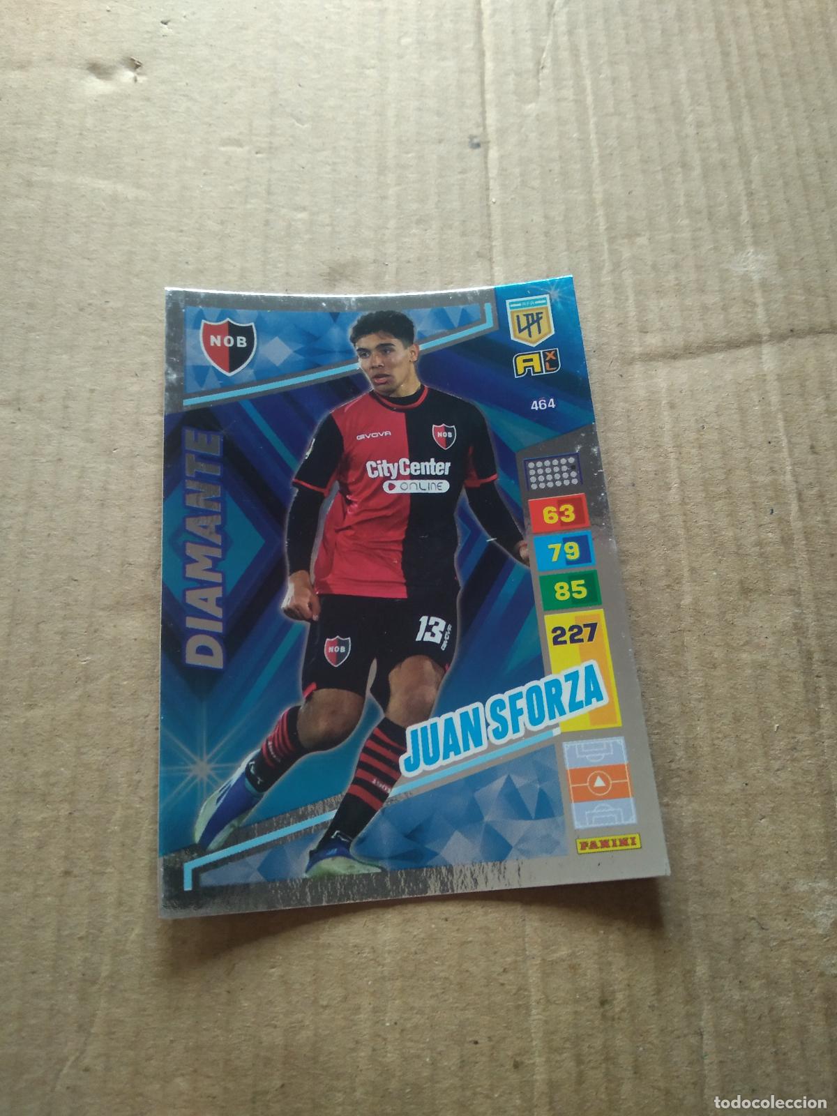 Cromos de F&uacute;tbol: 464 JUAN SFORZA NEWELL'S CROMO FUTBOL PANINI ARGENTINO 2023 LIGA ARGENTINA ADRENALYN
