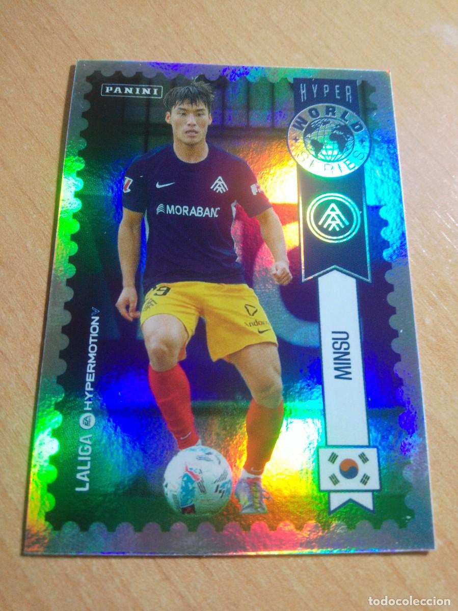 Cromos de F&uacute;tbol: 445 MINSU WORLD SERIES DEL ANDORRA 2&ordf; DIVISION HYPERMOTION 25 26 PANINI 2025 2026 NUEVO