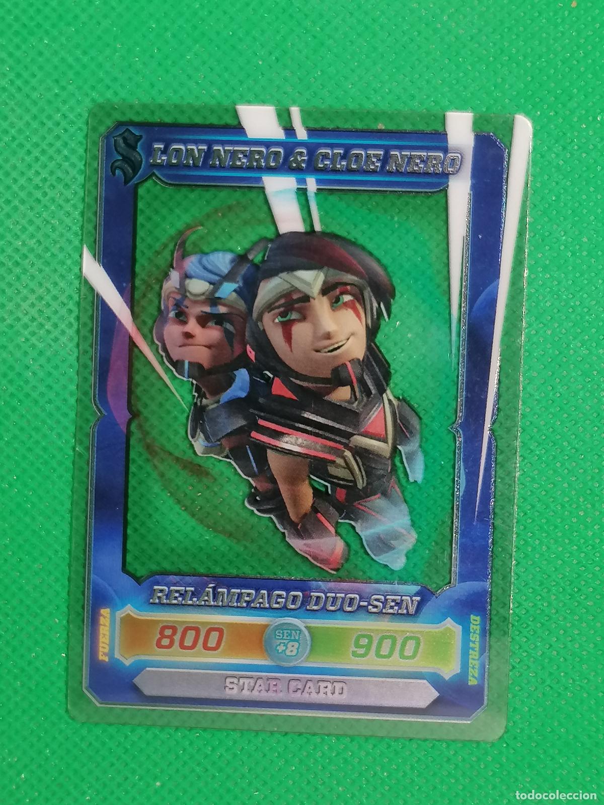 Cromos de F&uacute;tbol: #99 LON NERO & CLOE NERO ♕ CRYSTAL DESAFIO CHAMPIONS SENDOKAI PANINI 2014
