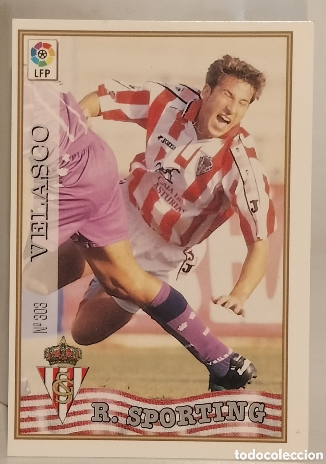 Cromos de F&uacute;tbol: Velasco Sporting de Gij&oacute;n 96-97
