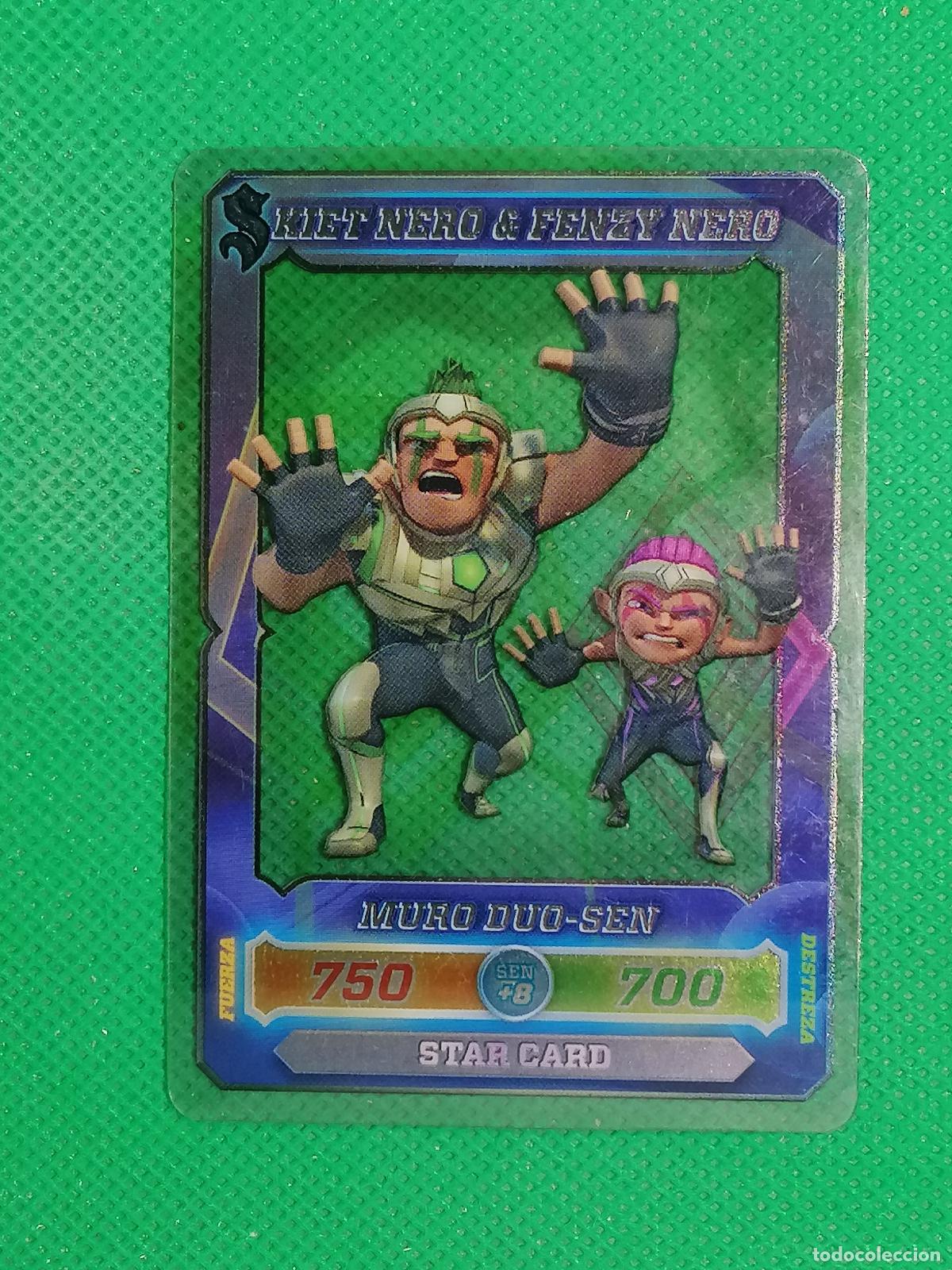 Cromos de F&uacute;tbol: #104 KIET NERO & FENZY NERO ♕ CRYSTAL DESAFIO CHAMPIONS SENDOKAI PANINI 2014