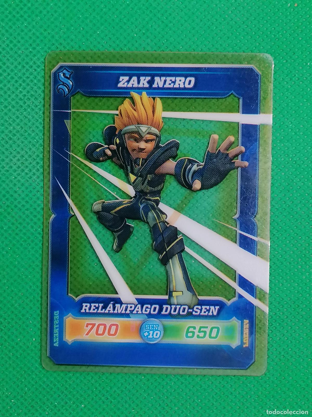 Cromos de F&uacute;tbol: #106 ZAK NERO ♕ CRYSTAL DESAFIO CHAMPIONS SENDOKAI PANINI 2014