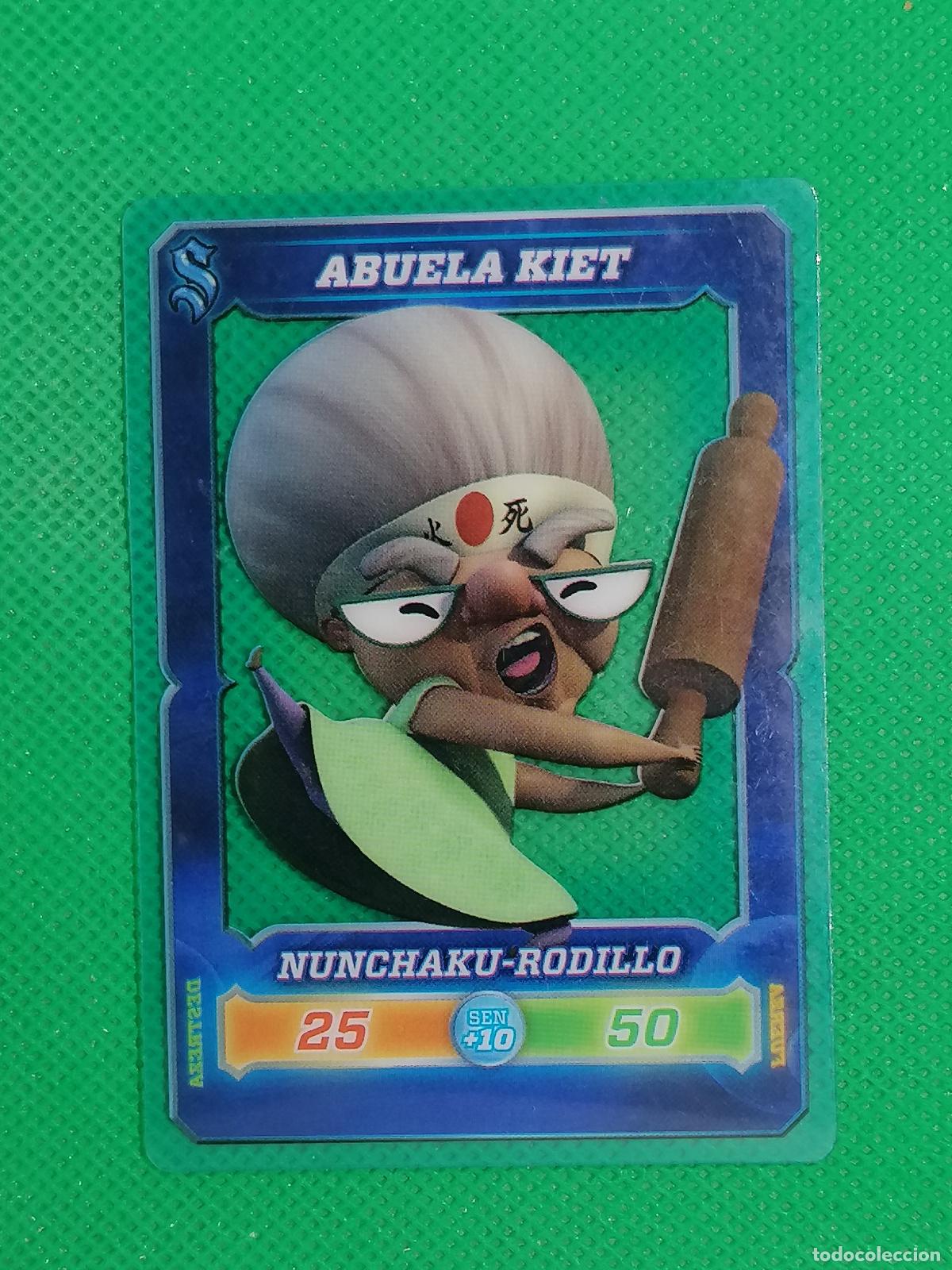 Cromos de F&uacute;tbol: #114 ABUELA KIET ♕ CRYSTAL DESAFIO CHAMPIONS SENDOKAI PANINI 2014