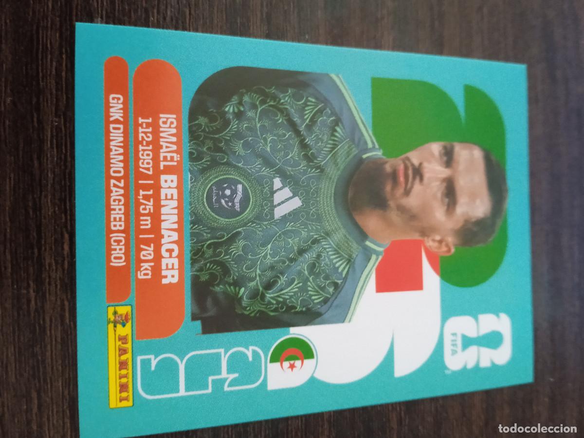 Cromos de F&uacute;tbol: Cromo Mundial Futbol 2026 Panini canada usa Mexico Argelia Ismael Bennacer ALG 8