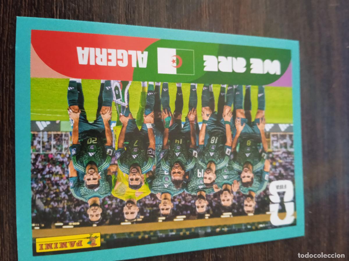 Cromos de F&uacute;tbol: Cromo Mundial Futbol 2026 Panini canada usa Mexico Argelia equipo ALG 13