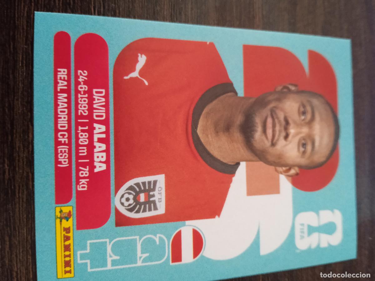 Cromos de F&uacute;tbol: Cromo Mundial Futbol 2026 Panini canada usa Mexico Austria David Alaba AUT 4