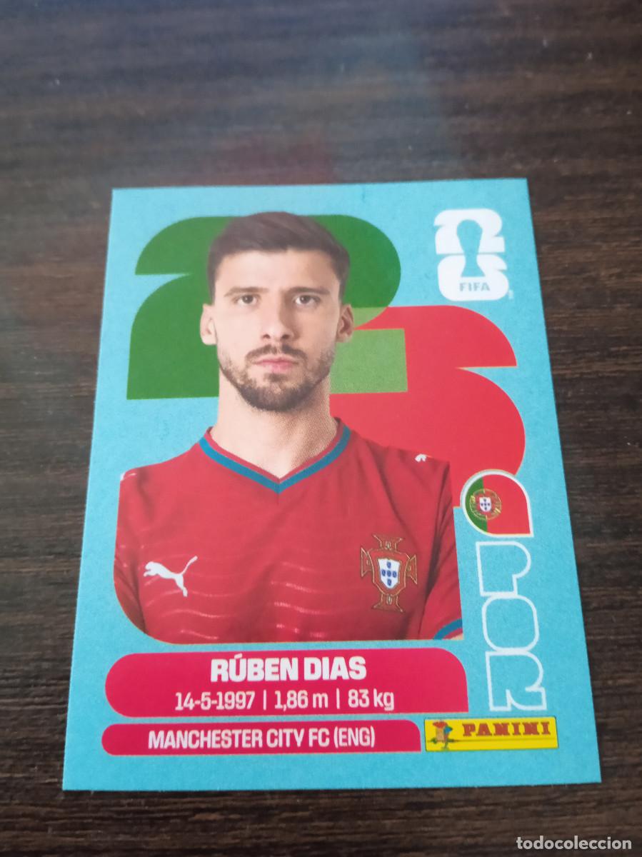 Cromos de F&uacute;tbol: Cromo Mundial Futbol 2026 Panini canada usa Mexico Portugal Ruben Dias POR 4