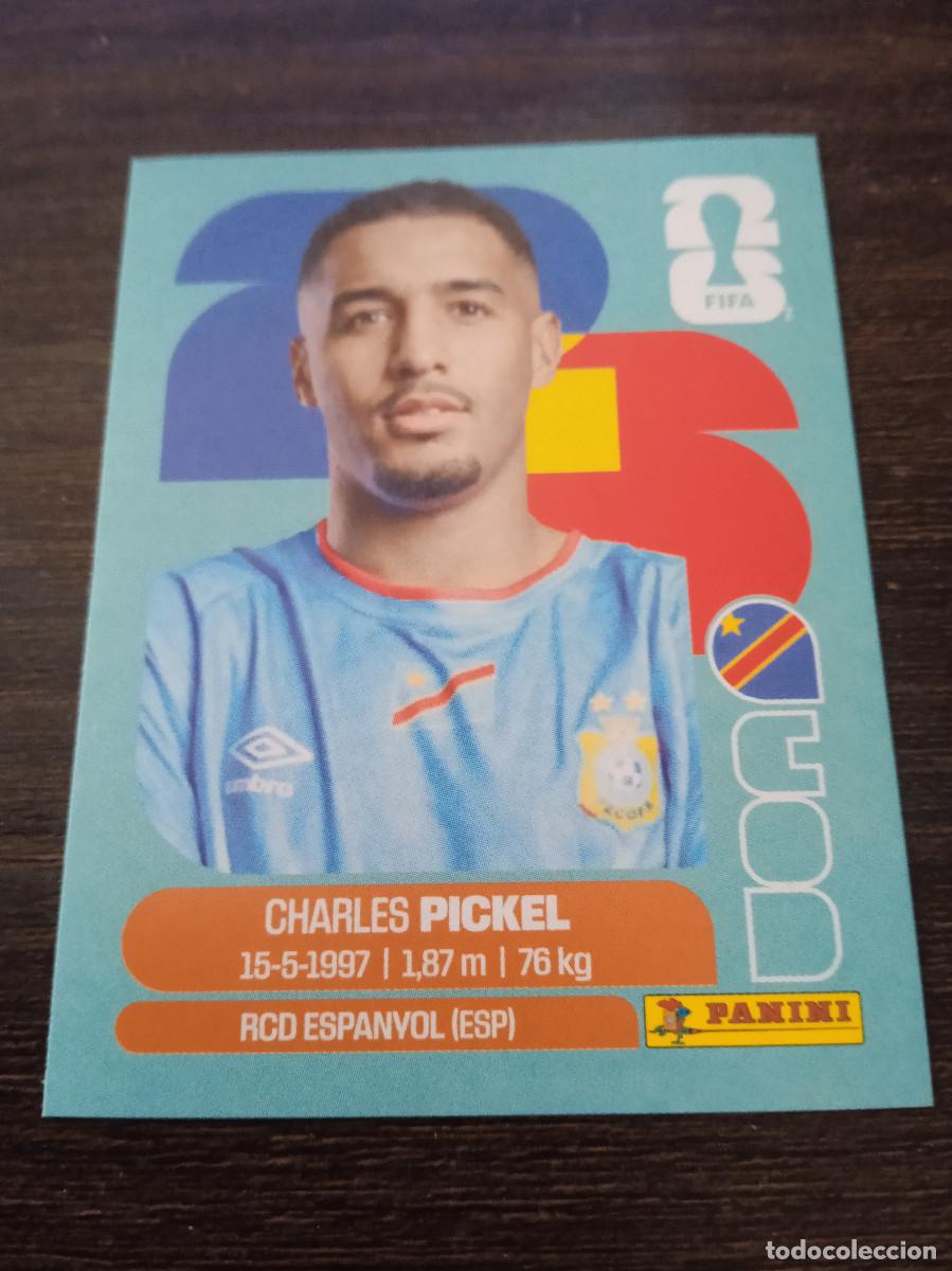 Cromos de F&uacute;tbol: Cromo Mundial Futbol 2026 Panini canada usa Mexico Congo Charles Pickel COD 8