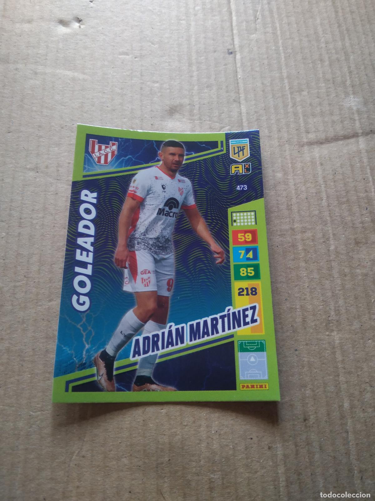 Cromos de F&uacute;tbol: 473 ADRIAN MARTINEZ INSTITUTO CROMO FUTBOL PANINI ARGENTINO 2023 LIGA ARGENTINA ADRENALYN