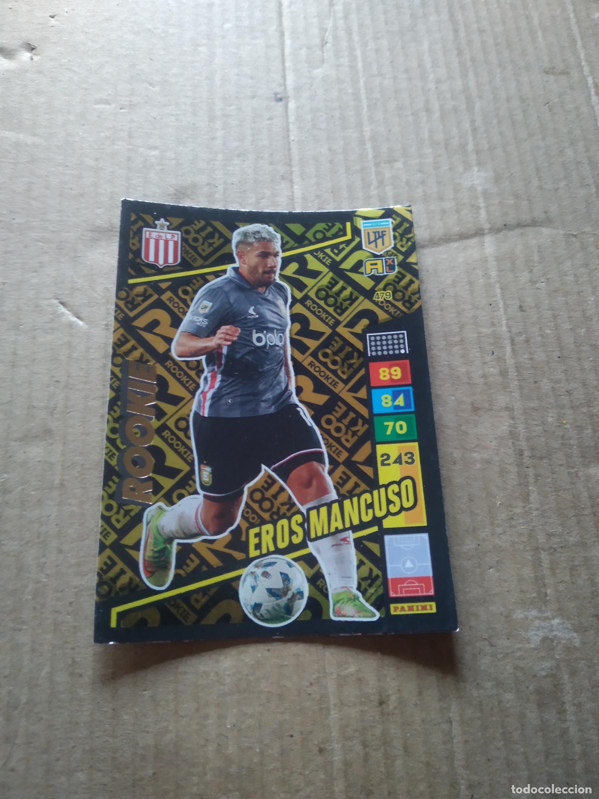 Cromos de F&uacute;tbol: 479 EROS MANCUSO ESTUDIANTES CROMO FUTBOL PANINI ARGENTINO 2023 LIGA ARGENTINA ADRENALYN