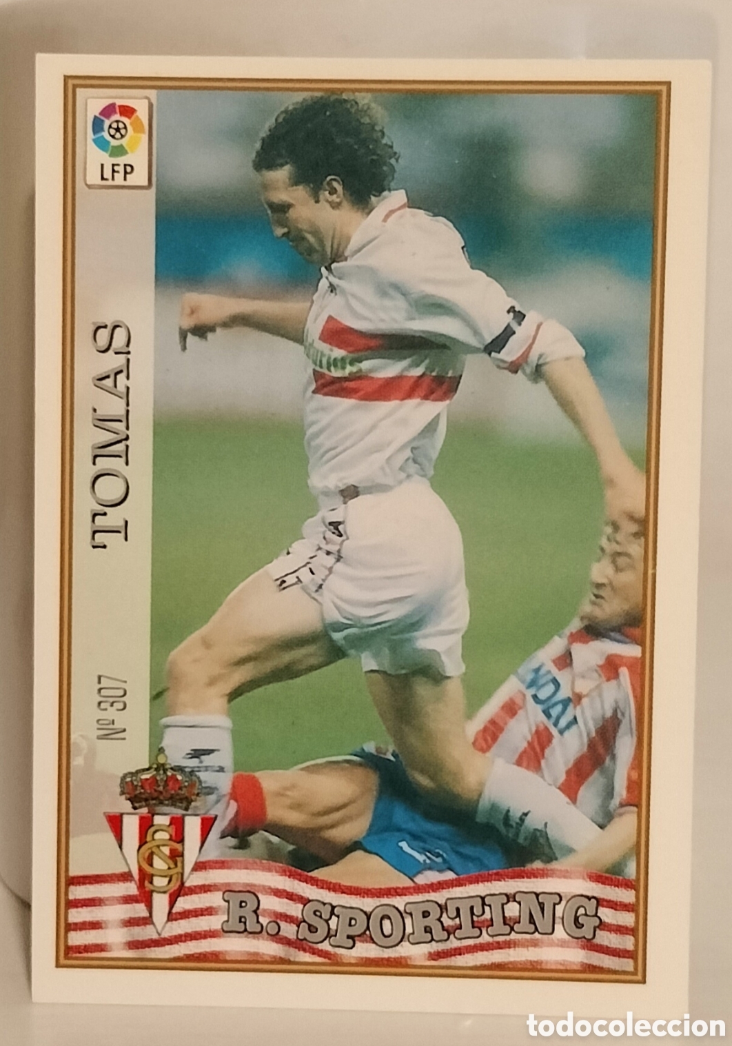 Cromos de F&uacute;tbol: Tomas Sporting de Gij&oacute;n 96-97