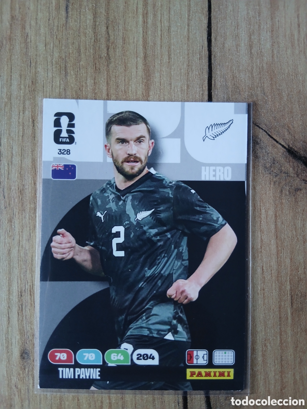 Cromos de F&uacute;tbol: 328 Tim Payne, Hero, Nueva Zelanda, Adrenalyn XL Fifa World Cup 2026 Mundial 26
