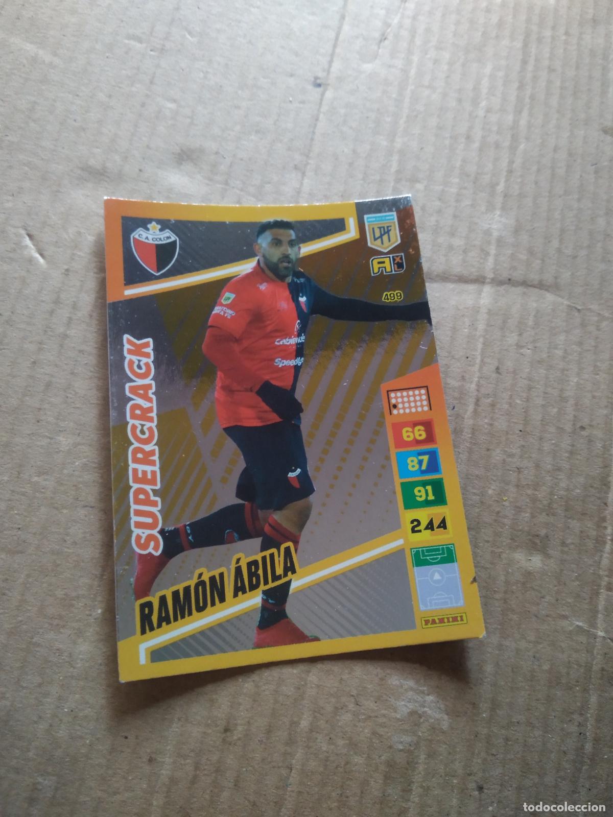 Cromos de F&uacute;tbol: 499 RAMON ABILA COLON CROMO FUTBOL PANINI ARGENTINO 2023 LIGA ARGENTINA ADRENALYN