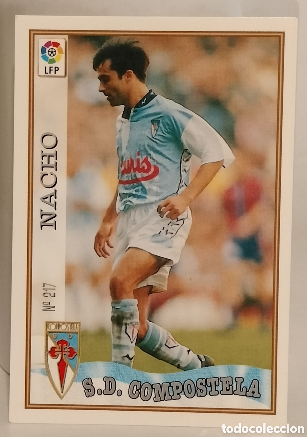 Cromos de F&uacute;tbol: Nacho S.D.Compostela