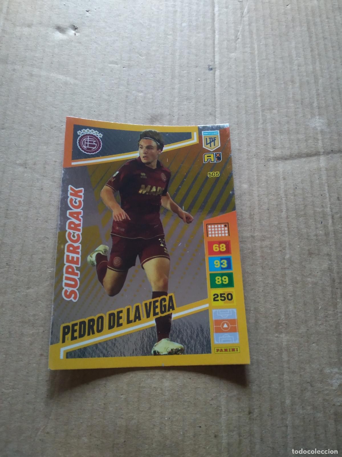 Cromos de F&uacute;tbol: 505 PEDRO DE LA VEGA LANUS CROMO FUTBOL PANINI ARGENTINO 2023 LIGA ARGENTINA ADRENALYN