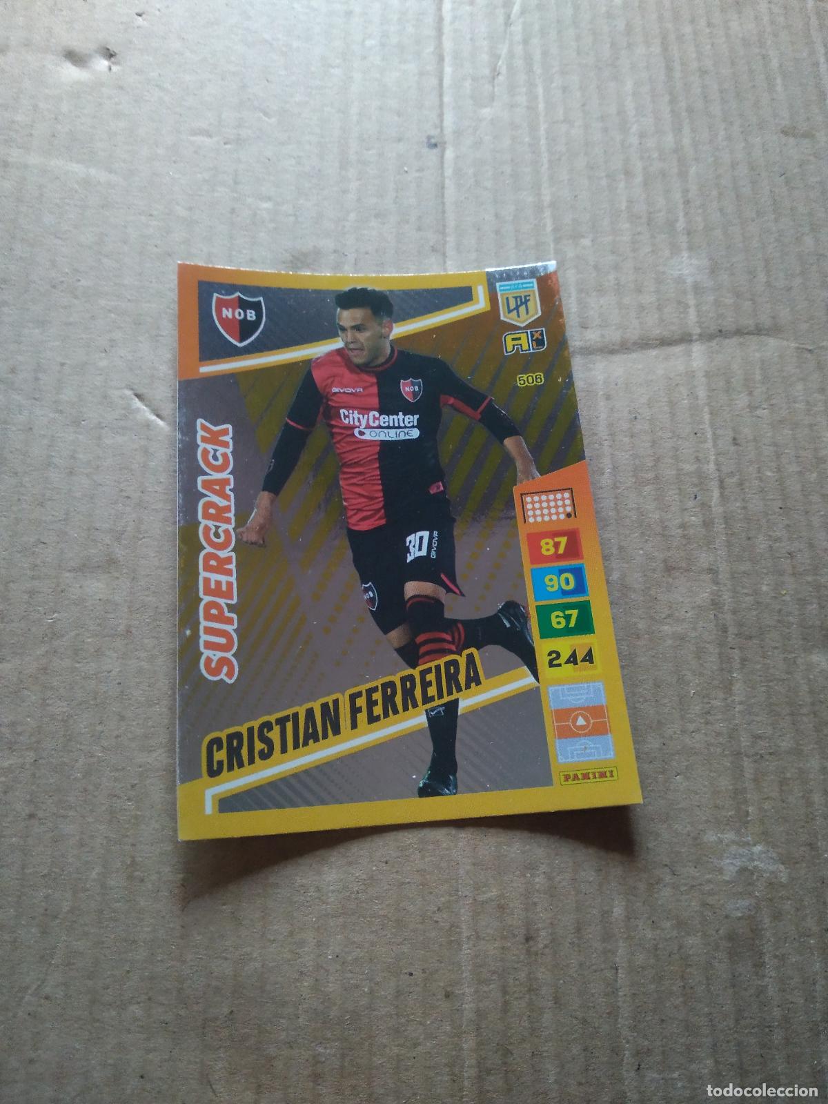 Cromos de F&uacute;tbol: 506 CRISTIAN FERREIRA NEWELL'S CROMO FUTBOL PANINI ARGENTINO 2023 LIGA ARGENTINA ADRENALYN