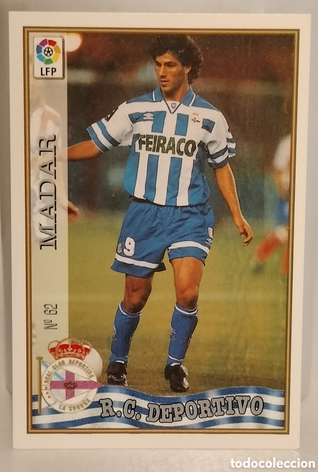 Cromos de F&uacute;tbol: Madar Deportivo de la Coru&ntilde;a 96-97