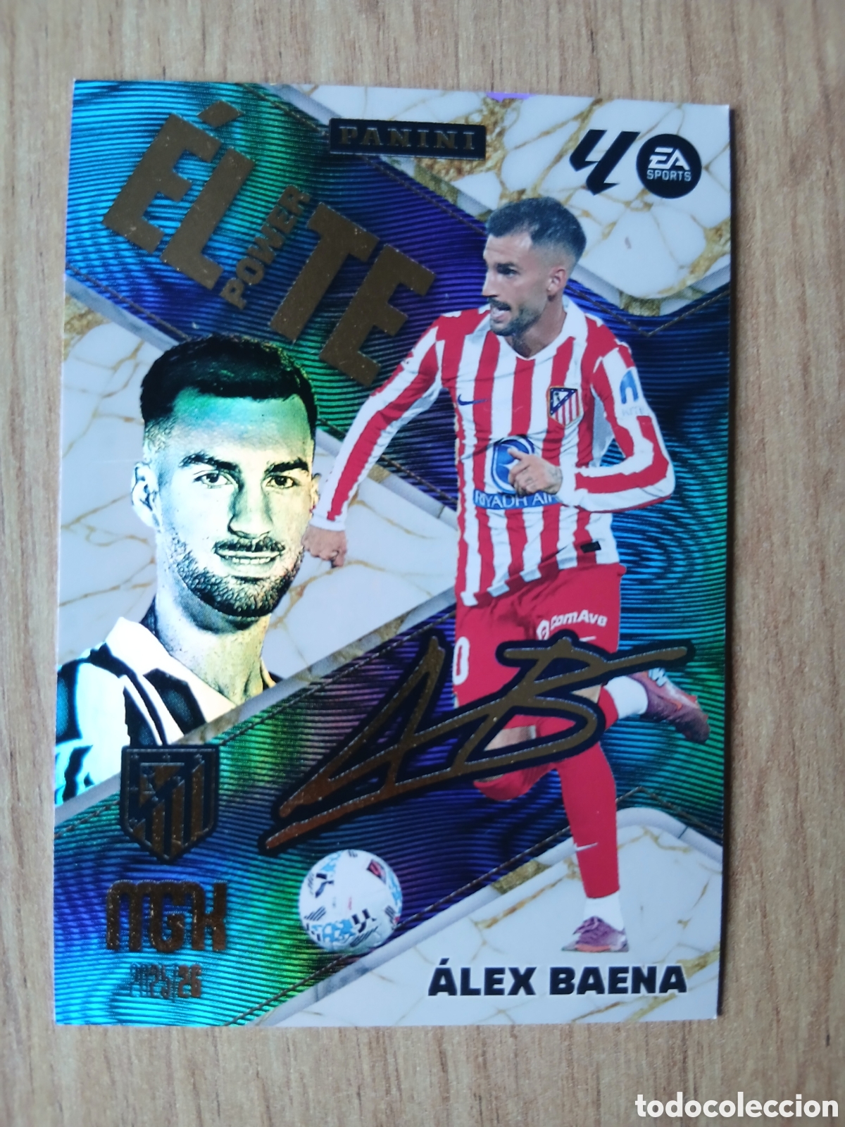 Cromos de F&uacute;tbol: Alex Baena power LIGA 25-26 2025 2026 MEGACRACKS MGK