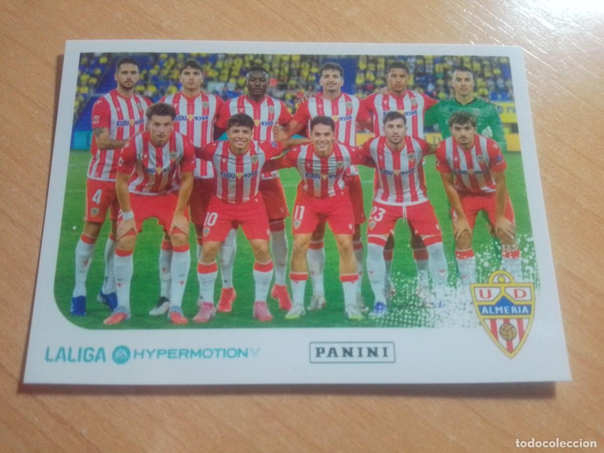 Cromos de F&uacute;tbol: 21 ESCUDO DEL ALMER&Iacute;A 2&ordf; DIVISION HYPERMOTION 25 26 PANINI 2025 2026 NUEVO