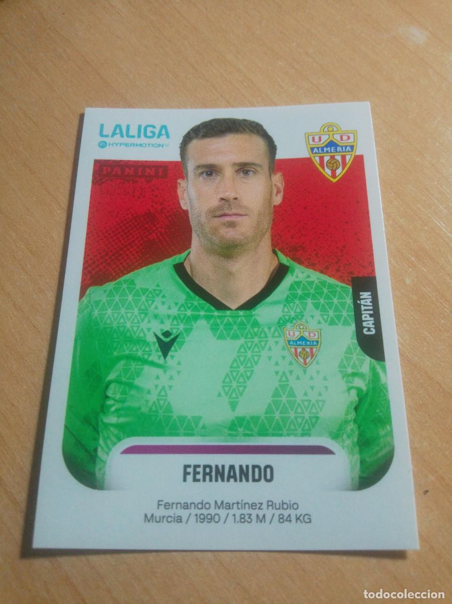 Football Stickers: 24 FERNANDO DEL ALMER&Iacute;A 2&ordf; DIVISION HYPERMOTION 25 26 PANINI 2025 2026 NUEVO