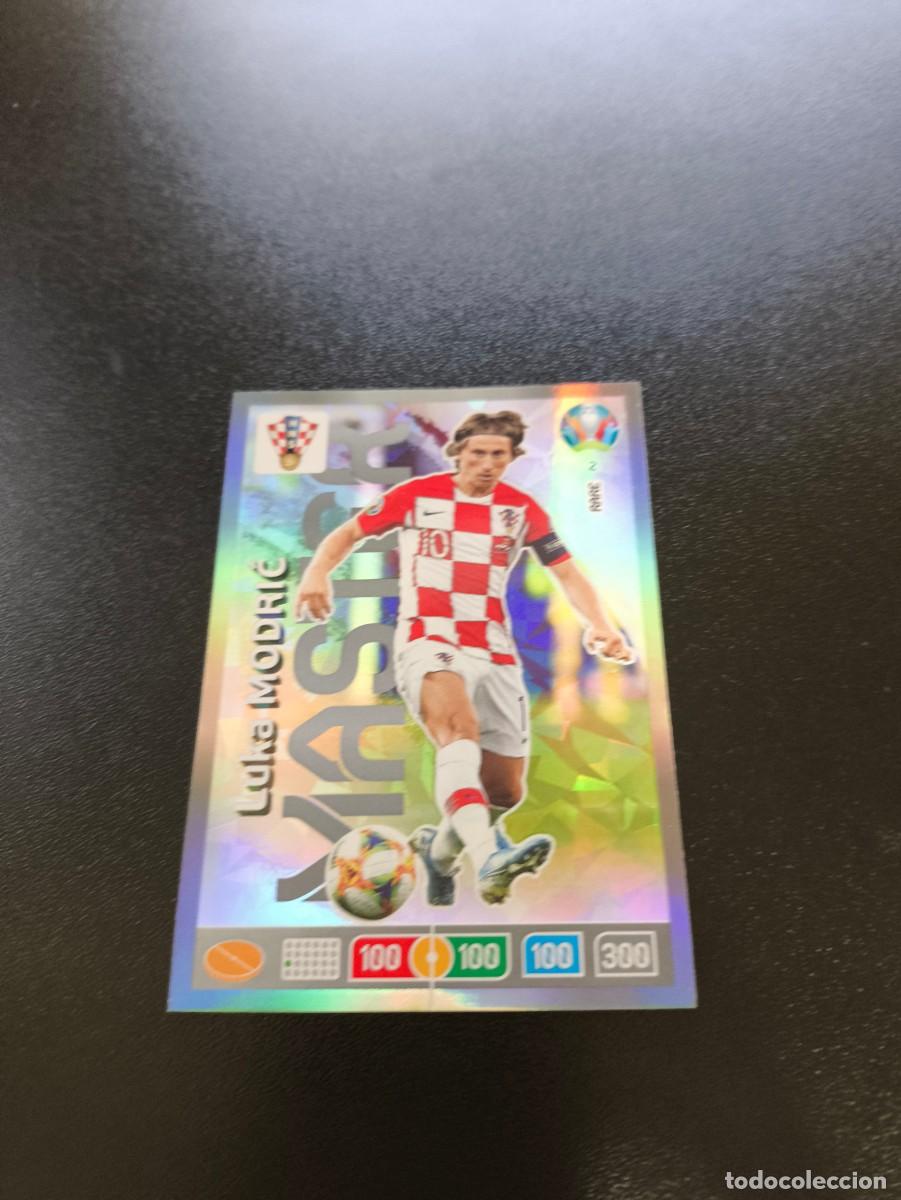 Cromos de F&uacute;tbol: 2 luka modric RARE CROACIA CROATIA REAL MADRID PANINI ADRENALYN EURO 2020 NO LIGA ESTE