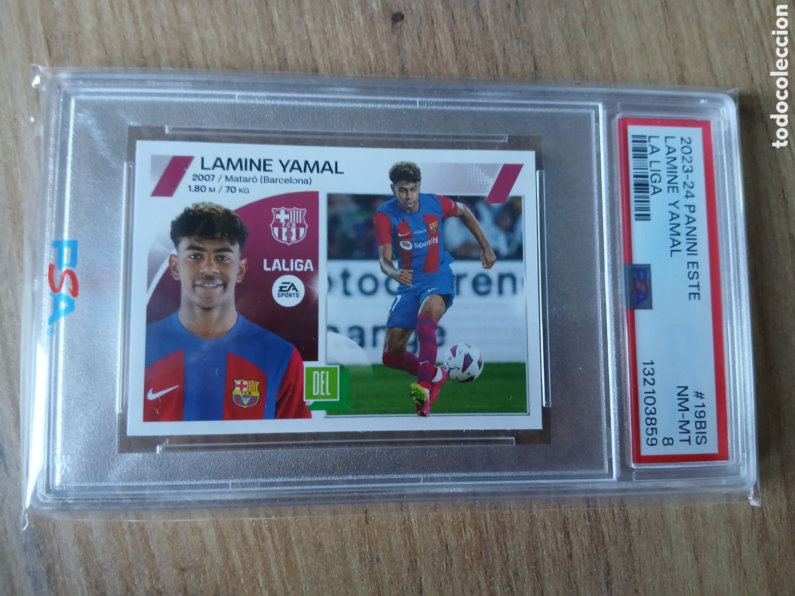 Cromos de F&uacute;tbol: 19 bis LIGA este 2023/2024 PSA 8