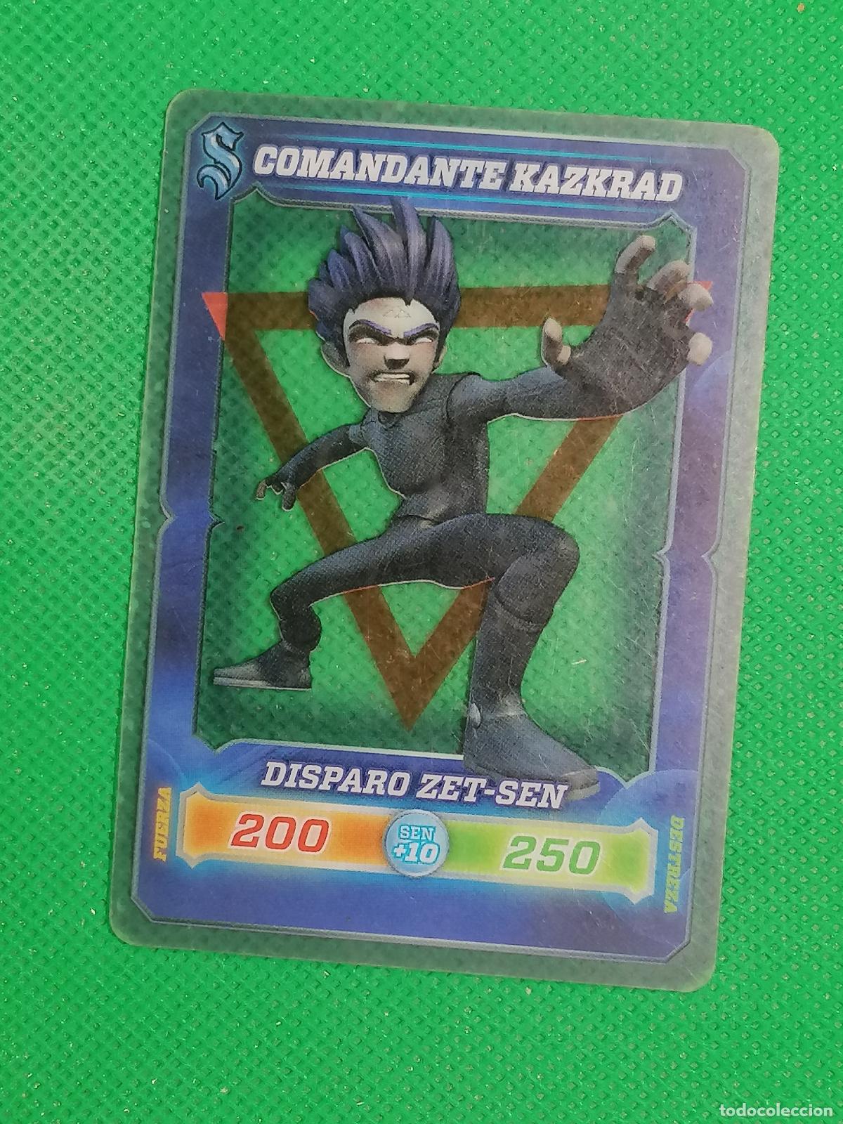 Cromos de F&uacute;tbol: #133 COMANDANTE KAZKRAD ♕ CRYSTAL DESAFIO CHAMPIONS SENDOKAI PANINI 2014